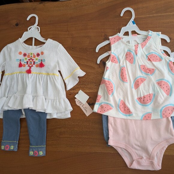 Carter's Other - 2 - 24month old girl outfits NWT